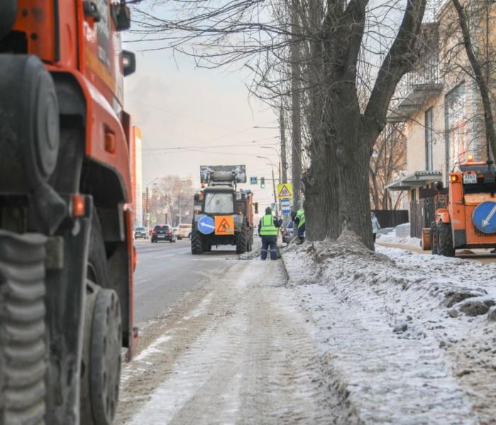 Уборка снега