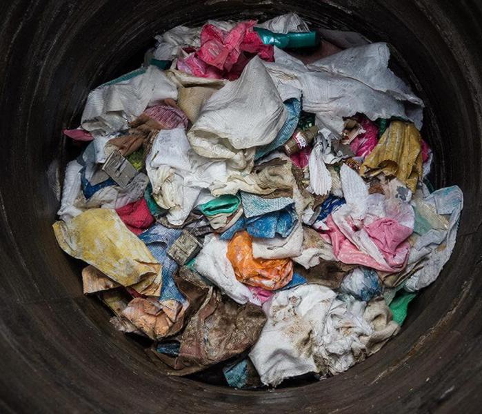 Мусор в канализации