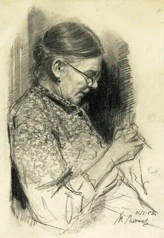 Мать Лихачева рисунок.jpg Мать Лихачева рисунок